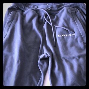 Alphalete Men’s Joggers - Charcoal- Sz Small